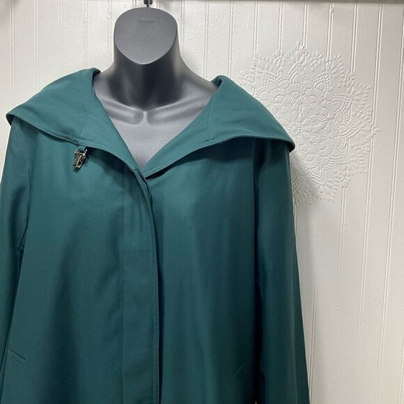 KRISTEN BLAKE Trench Coat With Liner - Picture 2 of 8